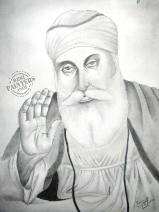guru nanak dev ji drawing Images Wallpapers - Religious Wallpaper, Hindu  God Pictures, Free HD Hindu God Images Download, Indian God Photos,  Goddesses , Gurdwara, Temples in India, Historical Places, Tourist  Attraction Places